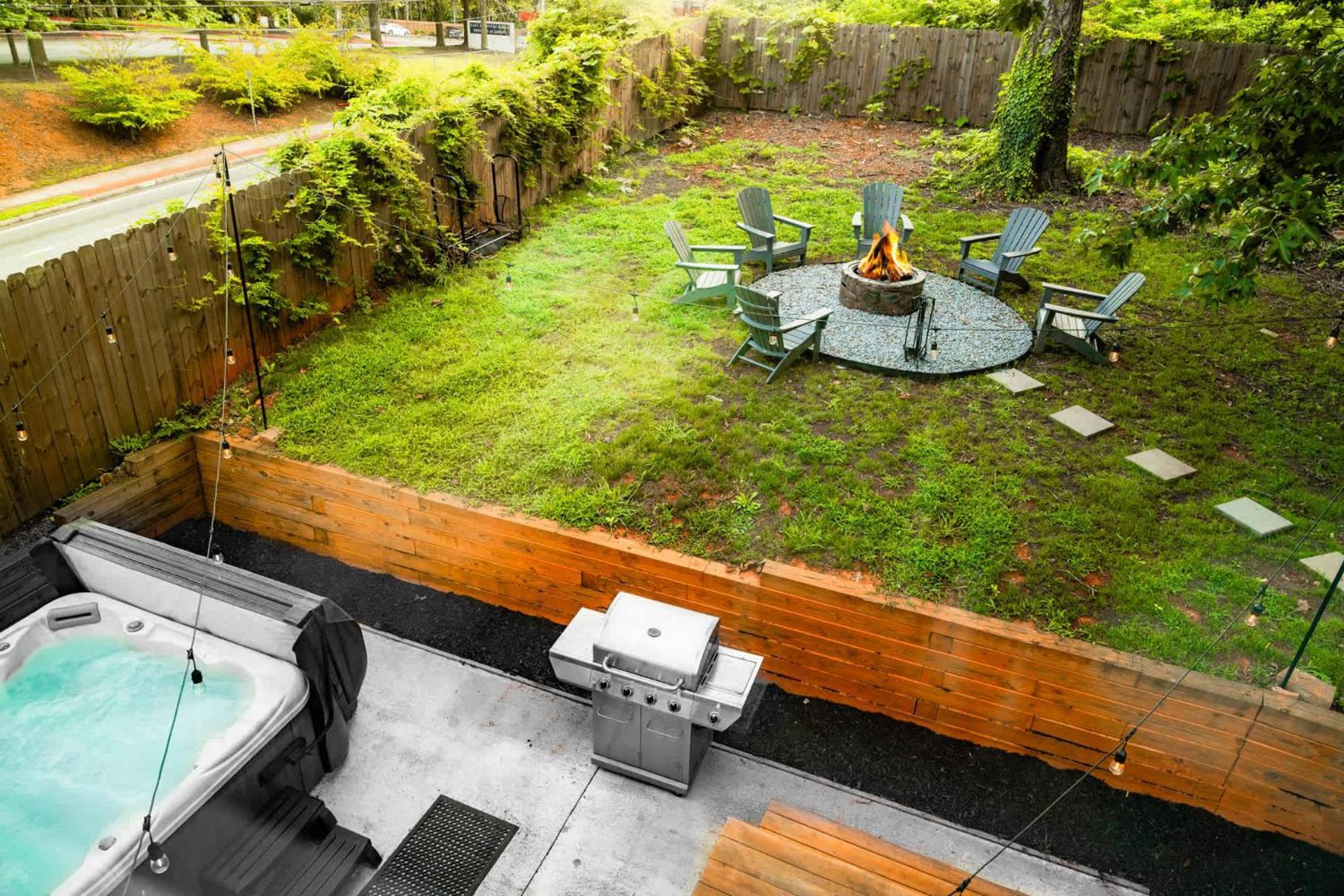 Large Modern Home Centrally Located With Hot Tub แอตแลนตา ภายนอก รูปภาพ